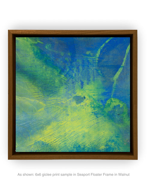 Green Machine | Framed Giclee Print on Canvas
